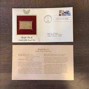 Gold stamp replica